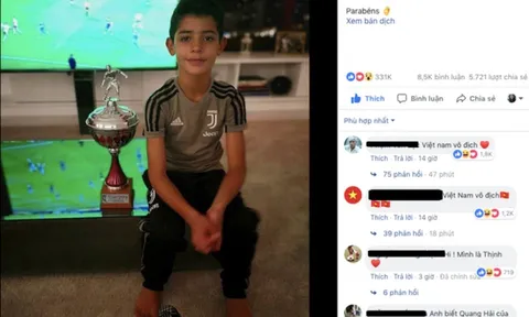 Khó tin! Ronaldo cũng bị lôi vào cuộc chiến AFF Cup trước giờ Việt Nam đấu Malaysia