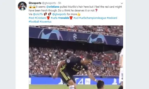Ronaldo đã sai, nhưng trọng tài cũng không đúng