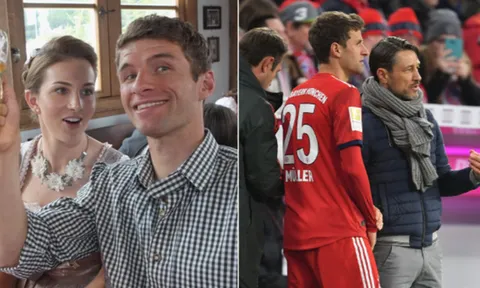 Thomas Muller đối mặt với hôn nhân rạn nứt vì... một dòng trạng thái