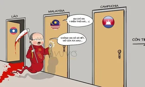 Thầy Park hoá 'thần chết', tuyển Việt Nam thành 'siêu anh hùng' hù Malaysia