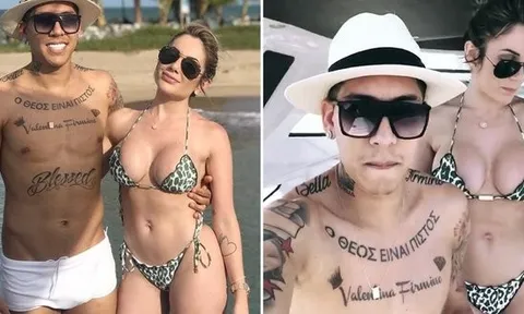 Vợ Firmino 'ủ mưu' trở thành người đẹp ngực khủng