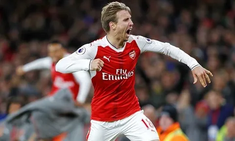 Sao Arsenal tham vọng chẳng kém gì siêu sao Ronaldo