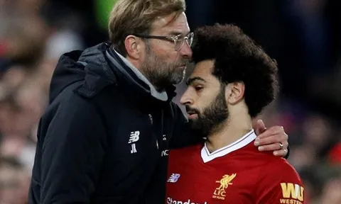 Salah bị đau, Jurgen Klopp lo sốt vó