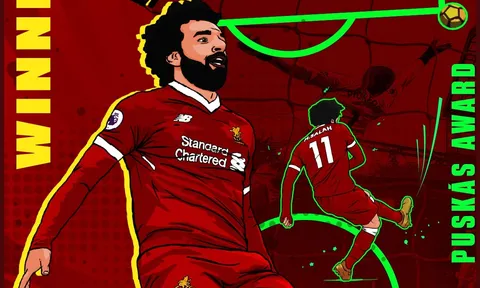 NHM bức xúc với giải thưởng duy nhất của Salah ở The Best 2018