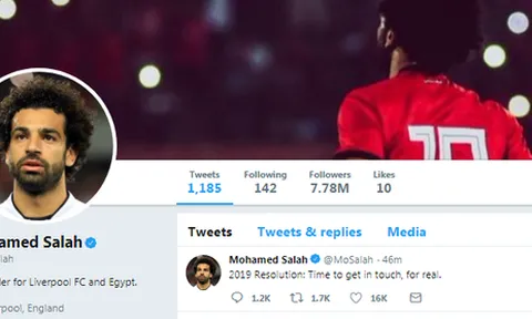 Salah gửi thông điệp bí ẩn, CĐV Liverpool hoang mang