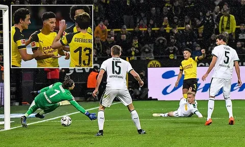 Sancho, Reus giúp Dortmund thiết lập lại khoảng cách 9 điểm