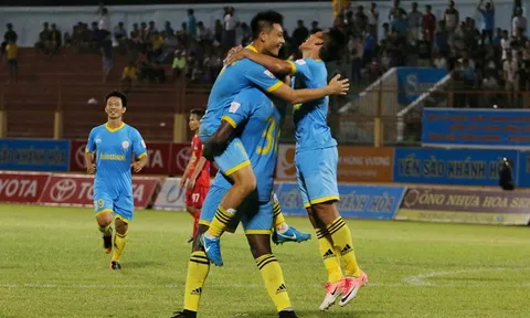 Sanna Khánh Hòa BVN 4-2 Hoàng Anh Gia Lai (Vòng 20 V-League 2017)