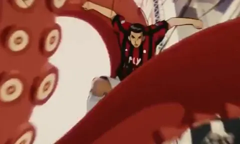 Sao AC Milan cực ngầu với phong cách Tsubasa