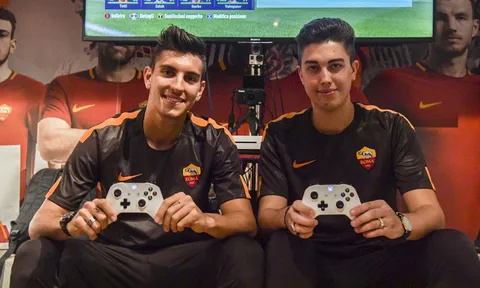 Sao Roma 'chiến' FIFA cùng tuyển thủ eSport
