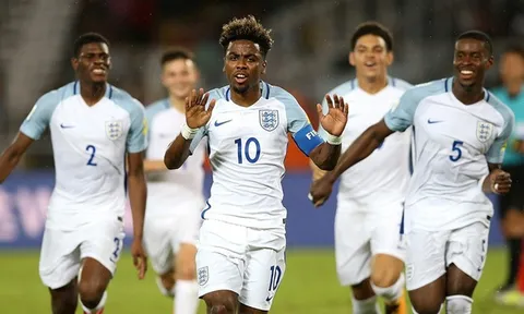Sao trẻ M.U, Angel Gomes chơi tuyệt hay vs Chile (U17 World Cup)