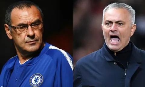 Sarri: "Mourinho giỏi hơn tôi nhiều lắm"