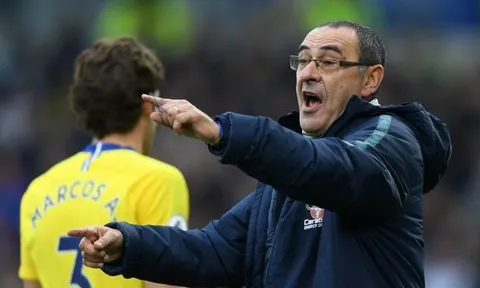 Sarri tiết lộ có 5 cầu thủ Chelsea gặp vấn đề