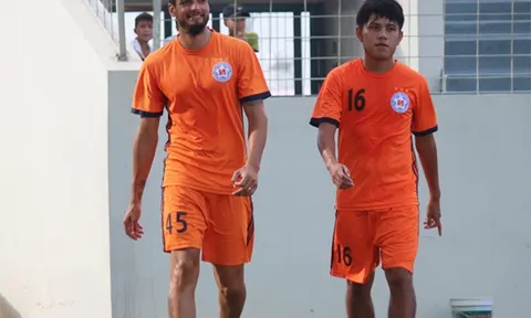 Sau Anh Quang, SHB Đà Nẵng mất thêm trung vệ Britez ở vòng 17 V-League