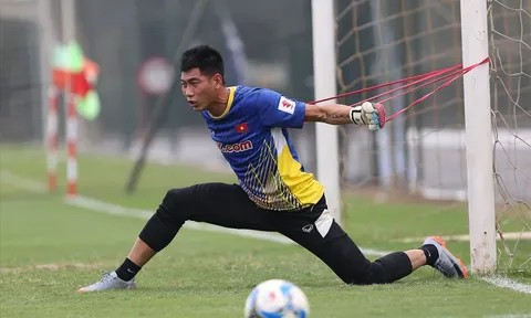 Thủ thành Tuấn Mạnh: Nỗ lực để khẳng định vị trí số 1 tại AFF Cup 2018