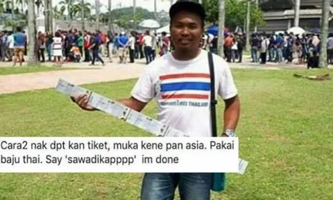 CĐV Malaysia giả mạo người Thái Lan để mua vé chung kết