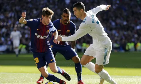 Sergi Roberto chơi khá hay trước Real Madrid