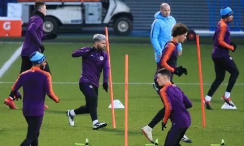 Sergio Aguero mang tin cực vui đến Man City