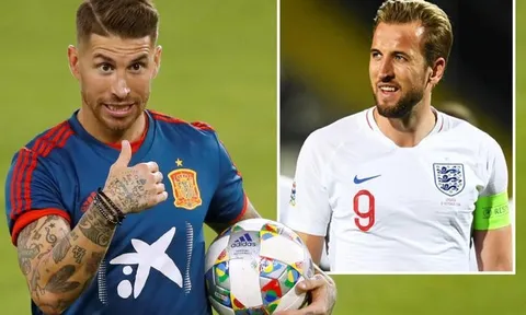 Sergio Ramos: "Harry Kane còn lâu mới qua mặt được tôi"