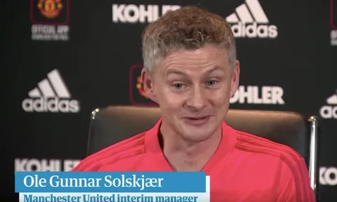 Solskjaer nói về mục tiêu đầu tiên cần thực hiện với Man Utd