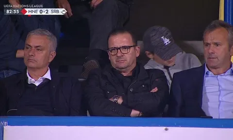Tiết lộ: 3 cái tên khiến Mourinho lặn lội đến Montenegro dự khán