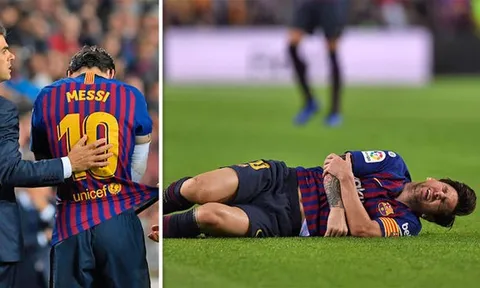 Sốc: Messi có thể đá trận El Clasico dù chấn thương