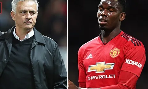 SỐC: Pogba hành xử khó chấp nhận với Mourinho sau thất bại của M.U