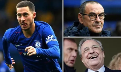 SỐC! Real Madrid đạt "thoả thuận tổng hợp" trong thương vụ Eden Hazard
