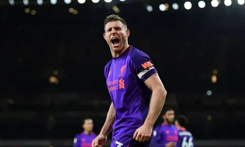 Sốc với thống kê "khủng khiếp" của Milner sau trận Burnley 1-3 Liverpool