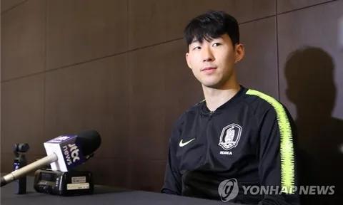 Son Heung Min "bắn tin" muốn Hàn Quốc vô địch Asian Cup 2019