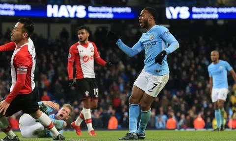 Sterling lập siêu phẩm phút 90+6, Man City làm nản lòng toàn cõi Premier League