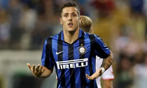 Stevan Jovetic khi còn tung hoành tại Inter Milan