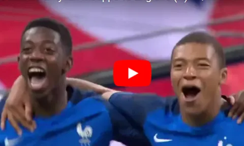 Sự khủng khiếp khi Ousmane Dembele kết hợp Kylian Mbappe
