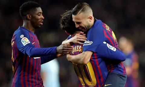 Sự trở lại của Dembele và Alba - Đội hình ra sân của Barca cuối tuần