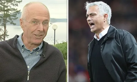 Sven-Goran Eriksson: "Mourinho nên ngậm miệng lại"