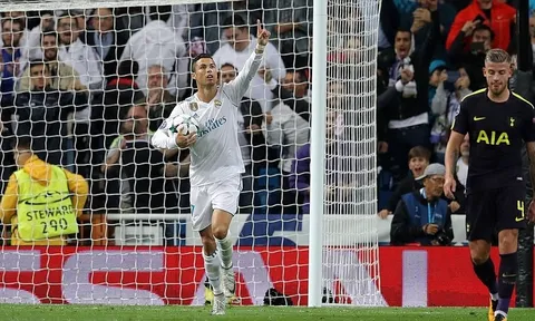 Tấn công liên hồi, Real và Tottenham chưa thể phân tranh ngôi đầu bảng
