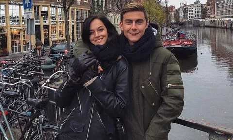 Tận dụng thời gian nghỉ hiếm hoi, Dybala đưa bạn gái đến Amsterdam