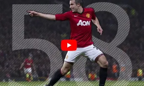 Tất cả 58 bàn thắng của Robin van Persie cho Man Utd