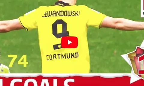 Tất cả các bàn thắng của Robert Lewandowski vào lưới Dortmund