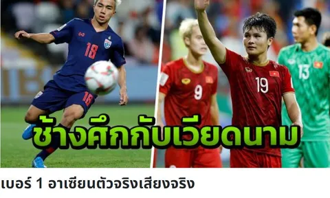 Người Thái cay cú: "Tuyển Việt Nam chưa phải là số 1"