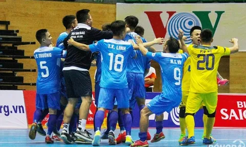 Thái Sơn Bắc góp mặt tại VCK Futsal Cúp QG 2017 sau màn luân lưu cân não