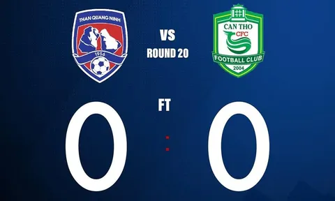 Than Quảng Ninh 0-0 XSKT Cần Thơ (Vòng 20 V-League 2017)