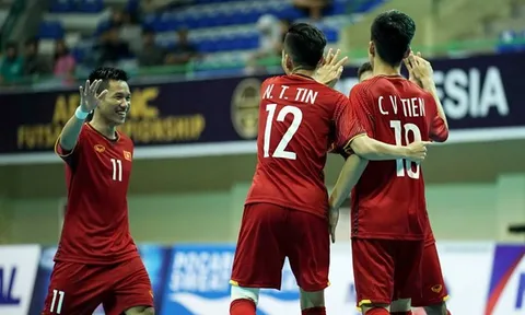 Thắng cách biệt Timor Leste, tuyển futsal VN vào bán kết giải ĐNA