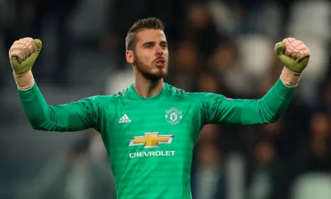Thắng Juve, De Gea không quên tri ân 'người bạn' đặc biệt