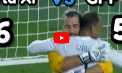 Thắng lợi 6-5 của đội hình huyền thoại trước đội bóng của Kaladze, Crespo, Shevchenko, Cafu