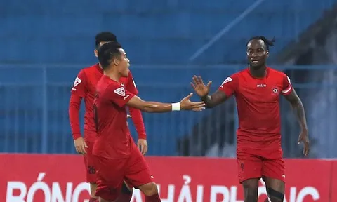 Thắng nhẹ 2-0, Hải Phòng tri ân tượng đài Minh Châu