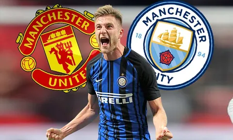 Thành Manchester "nội chiến" vì ngôi sao 23 tuổi của Inter Milan