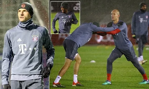 Thời tiết ẩm ương đặc tả hộ nỗi lòng Bayern Munich