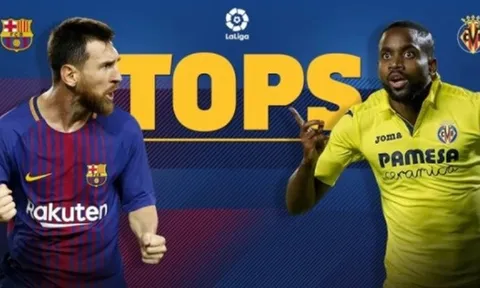 Thống kê đáng chú ý trước trận Barcelona - Villarreal