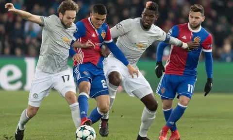 Thua Basel, Man Utd vẫn dư sức vô địch Champions League