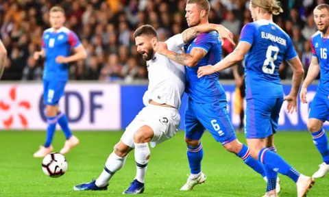 Thua Thụy Sĩ 0-6, động lực nào để Iceland suýt đánh bại Pháp?